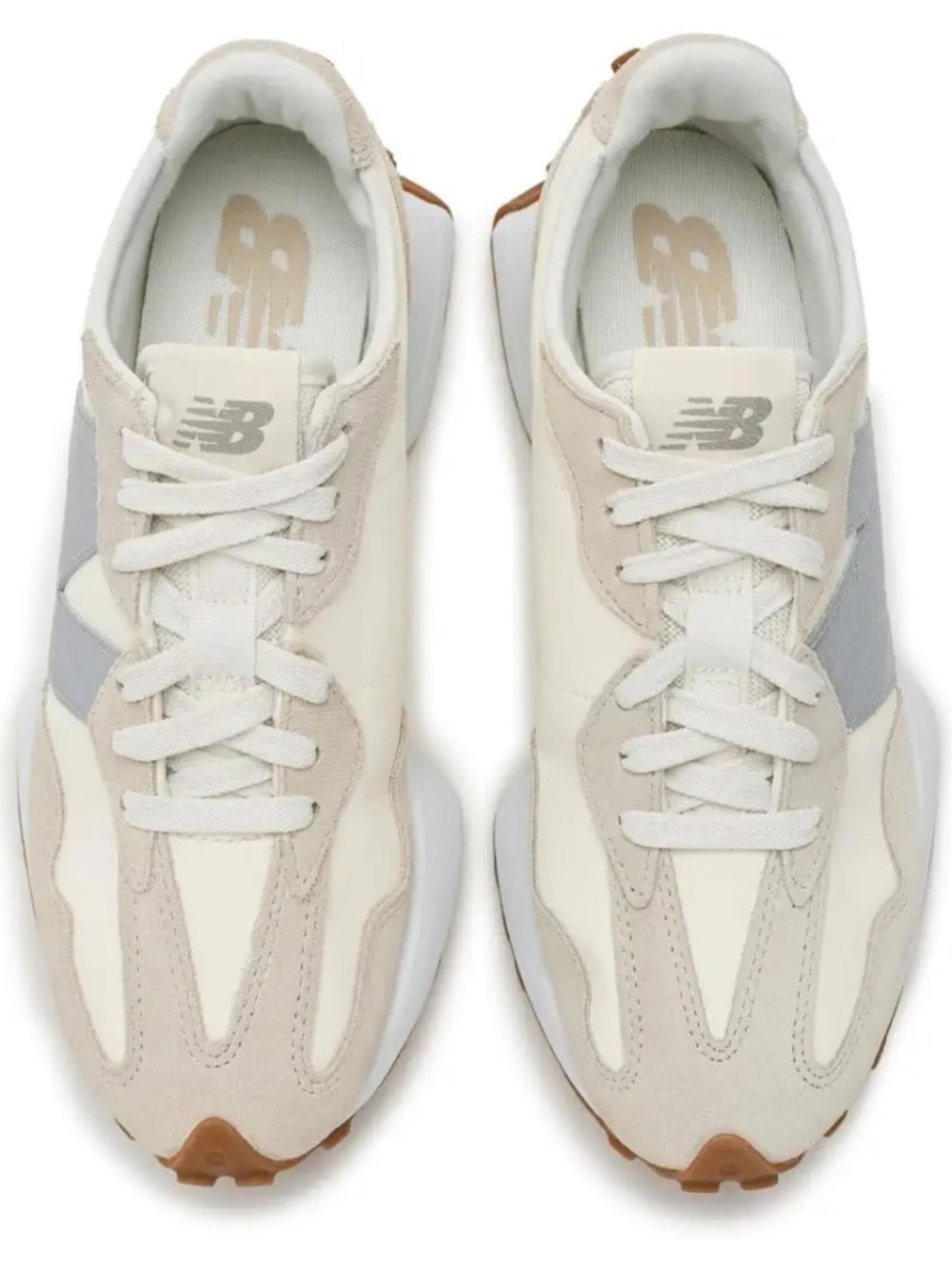 New Balance 327 in Silver NWT in 6.5 - Picture 6 of 9
